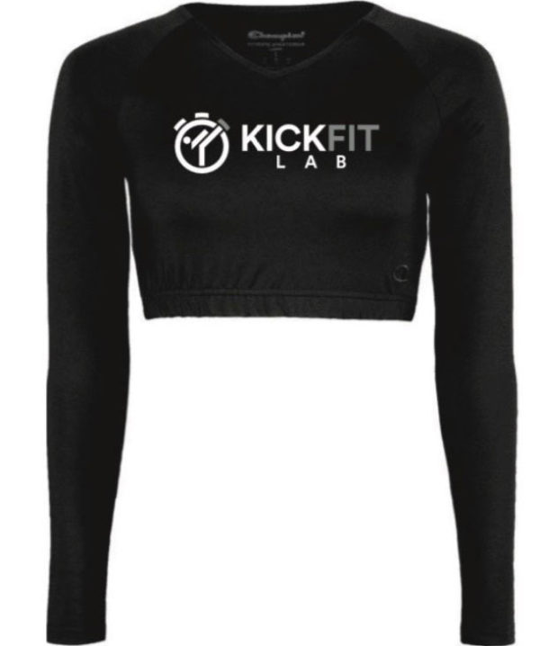 Champion Female Long Sleeve sports bra | Kickfit Lab